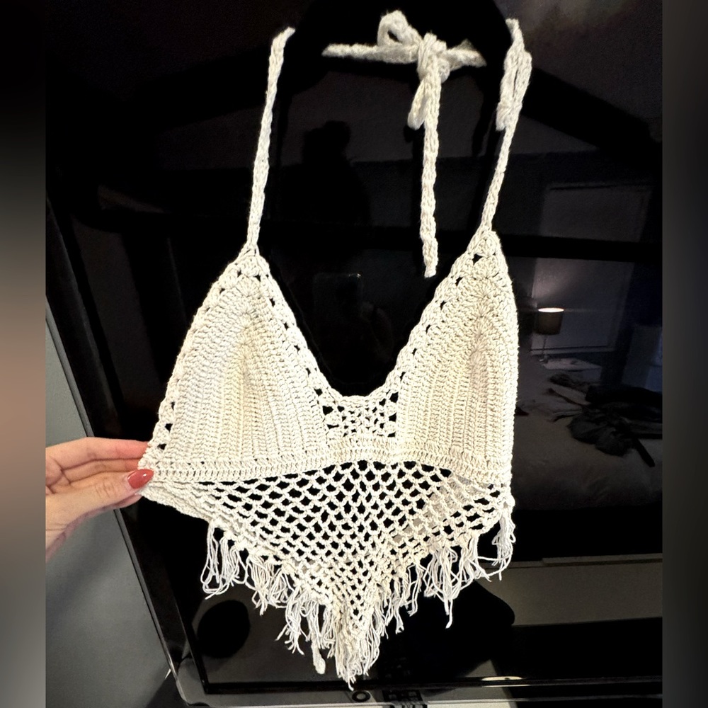Knit coverup